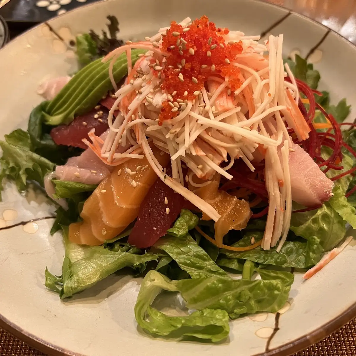 Sashimi Salad