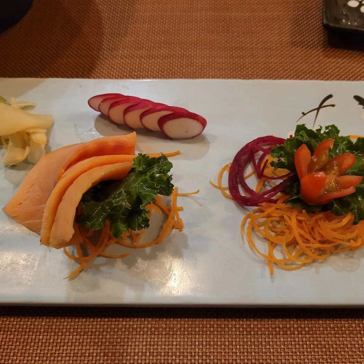 Smoked Salmon Sashimi