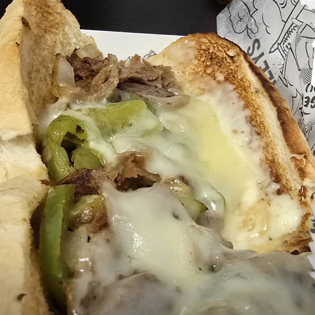 STEAK,EGG & CHEESE KAISER