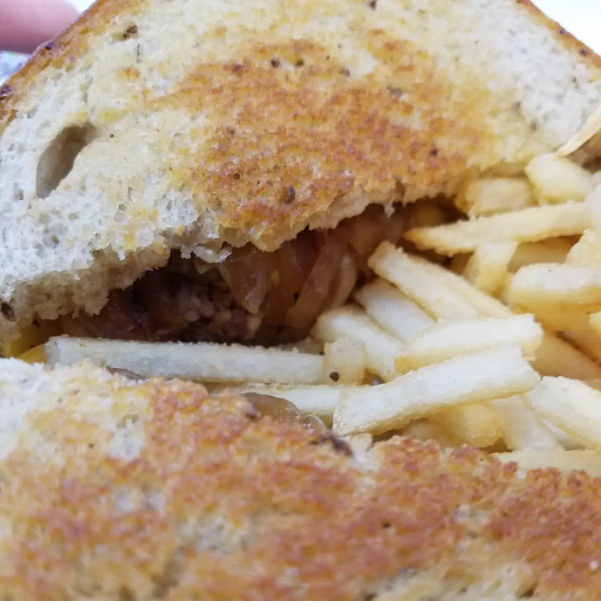 Patty Melt 'N Fries
