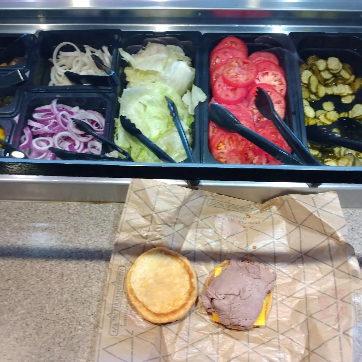Roast Beef Sandwich and Fixing Bar