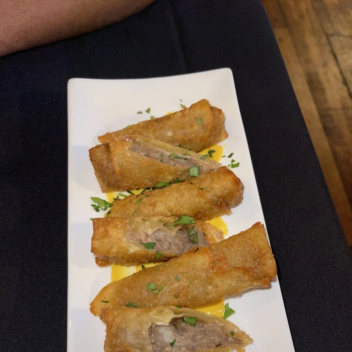 Cheesesteak Egg Rolls