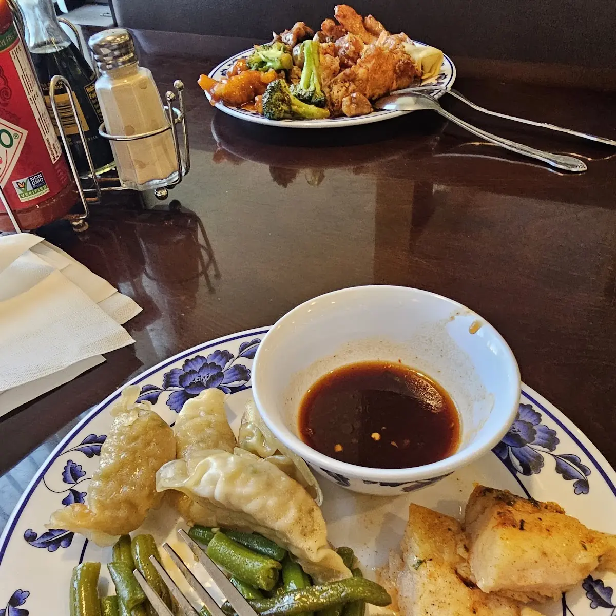 Shrimp and String Bean Roll