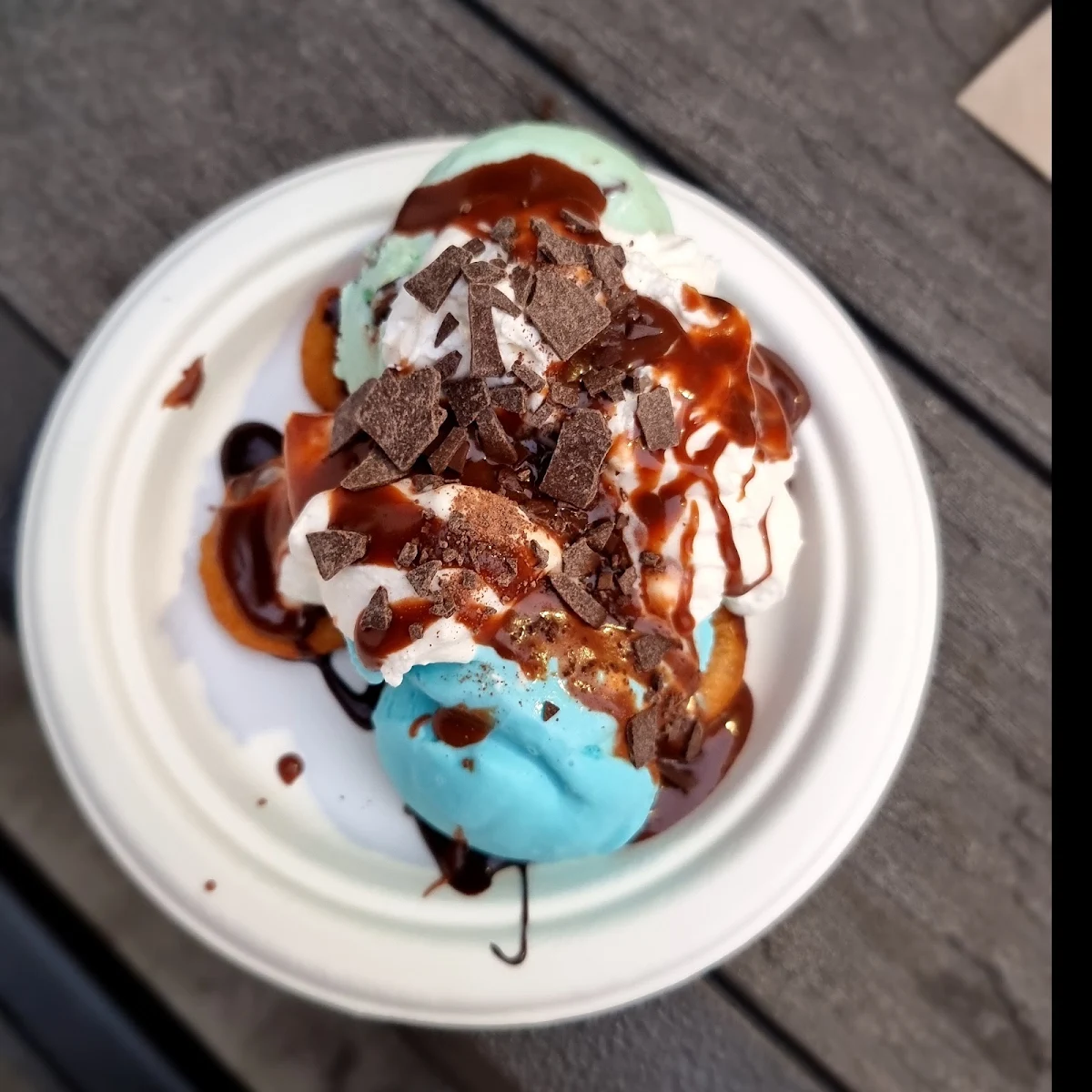 JoCo Special with Bubblegum and Mint Choc Chip
