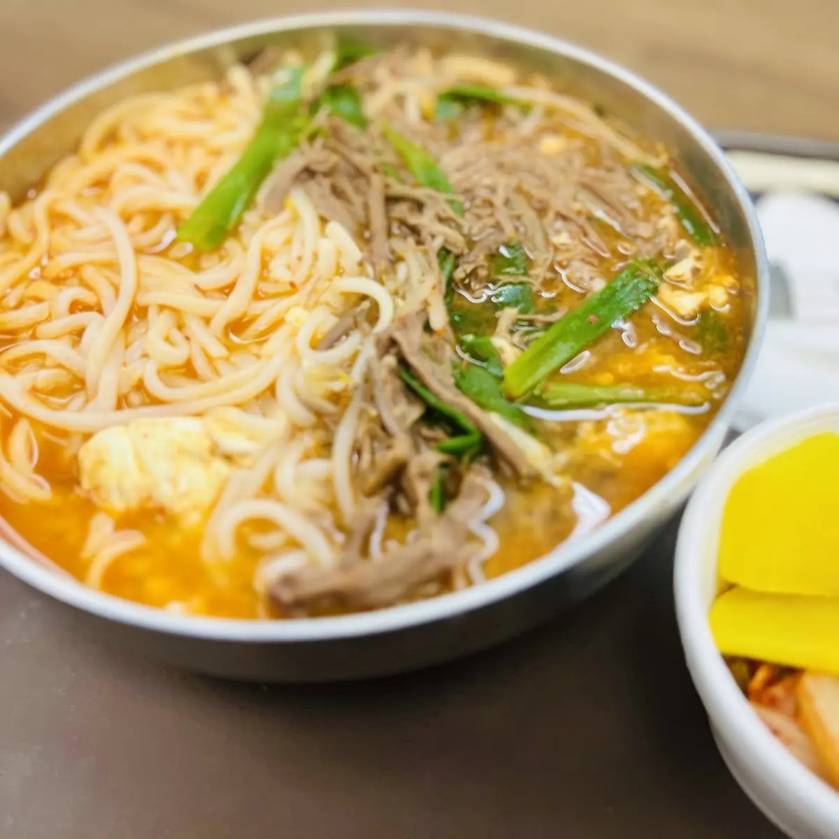 Spicy Beef Noodle Soup
