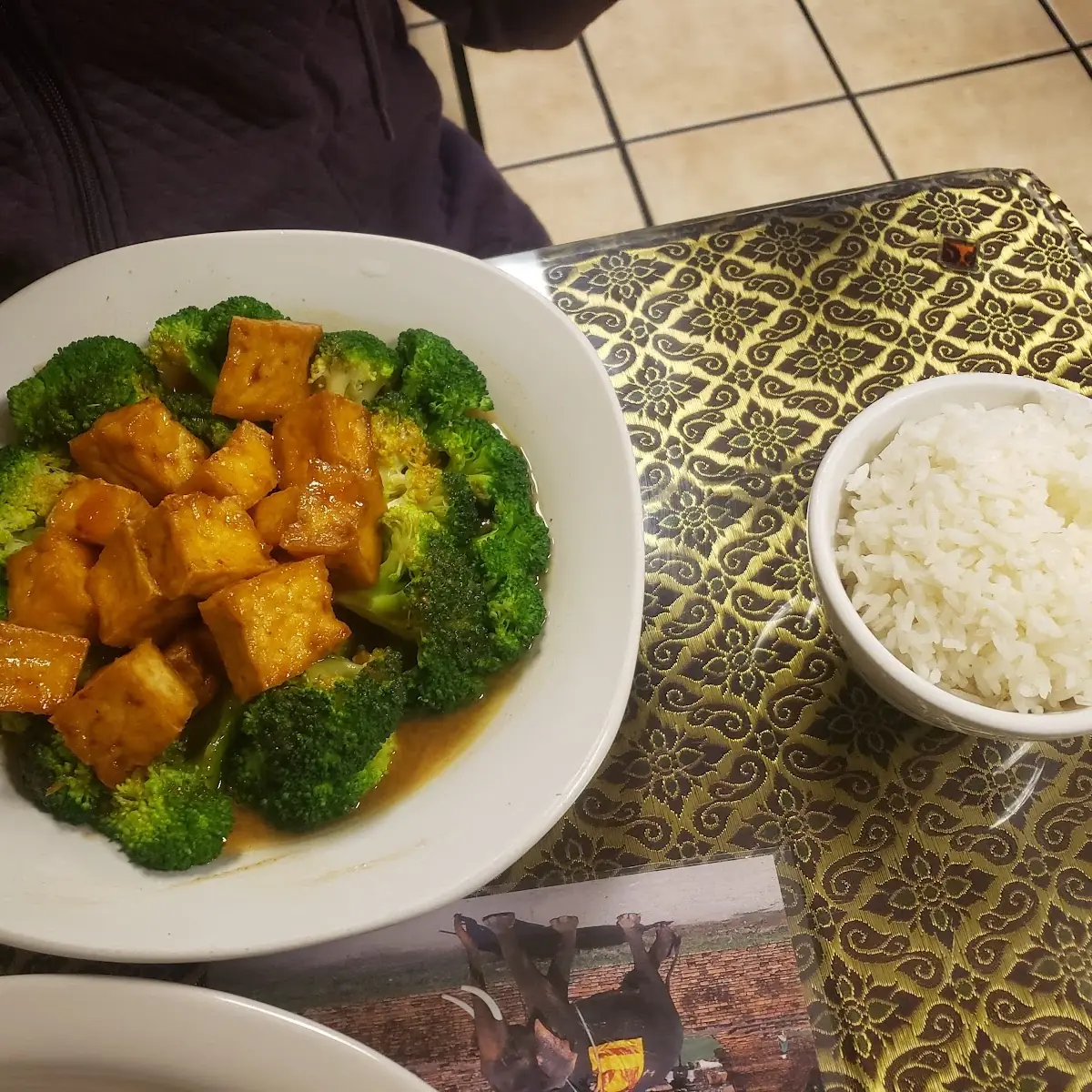 Tofu and Broccoli