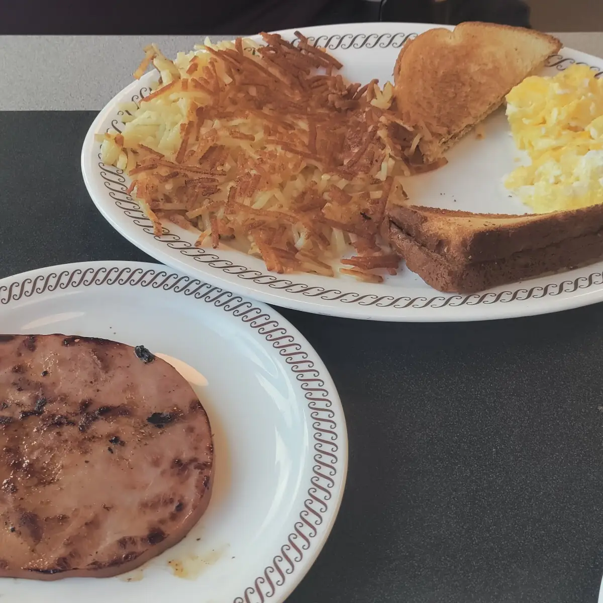 Ham Eggs and Hash Browns