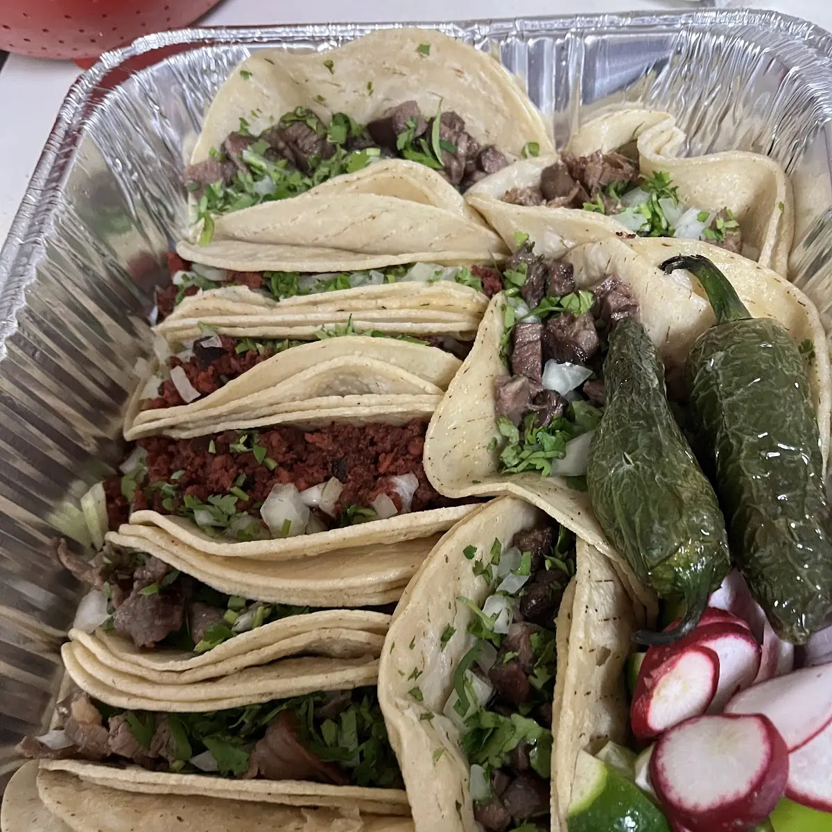 Pork and Pineapple Taco Chorizo Taco