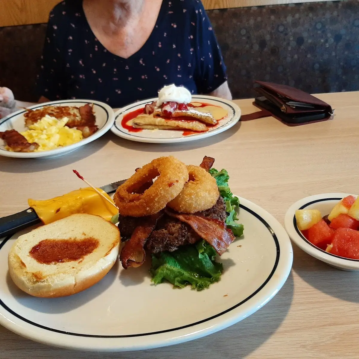 Cowboy Burger Combo