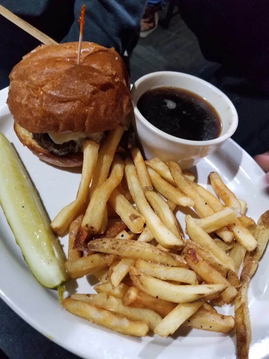 Mushroom Swiss Burger