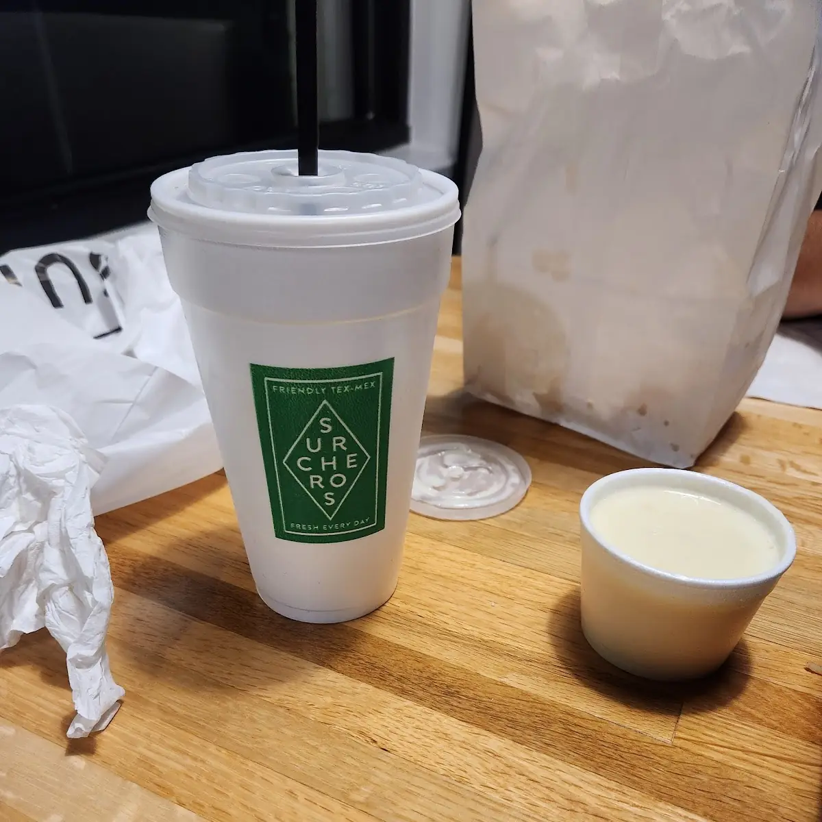 Cheese Dip & CocaCola