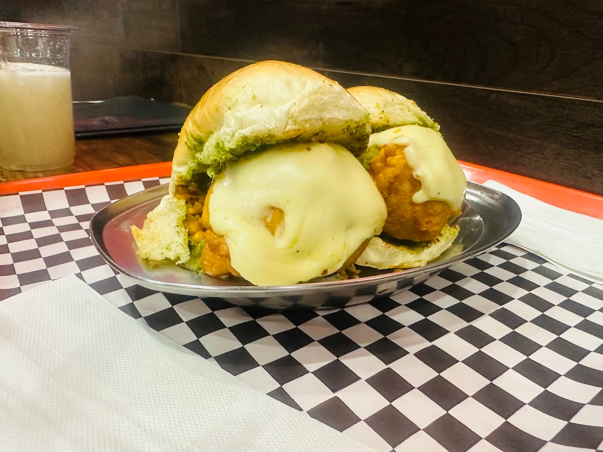 Cheese Vada Pav, Mumbaiyaa Street Foods - Pure Vegetarian