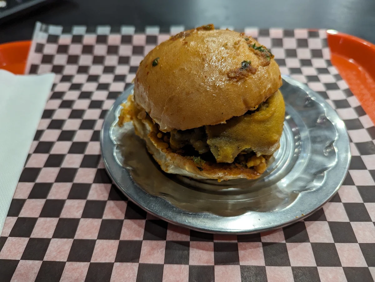 Masala Vada Pav 1 PC, Mumbaiyaa Street Foods - Pure Vegetarian