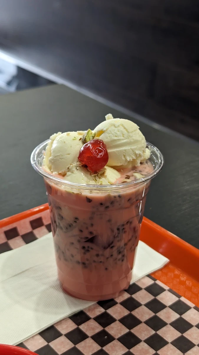 Rose Falooda, Mumbaiyaa Street Foods - Pure Vegetarian