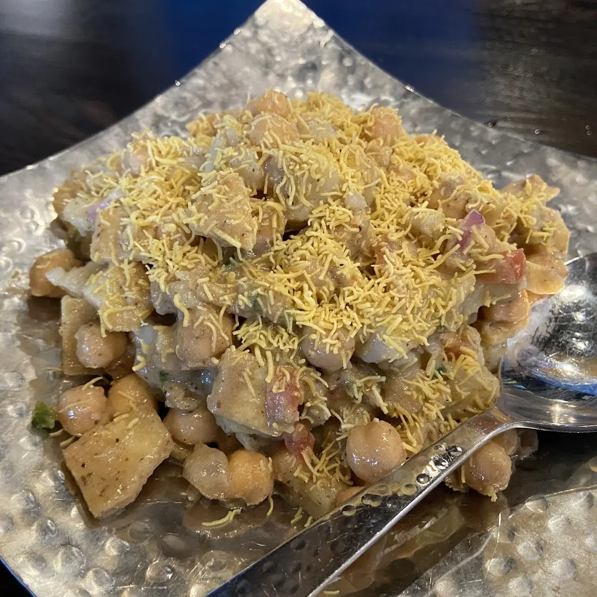Aloo tikki  chaat