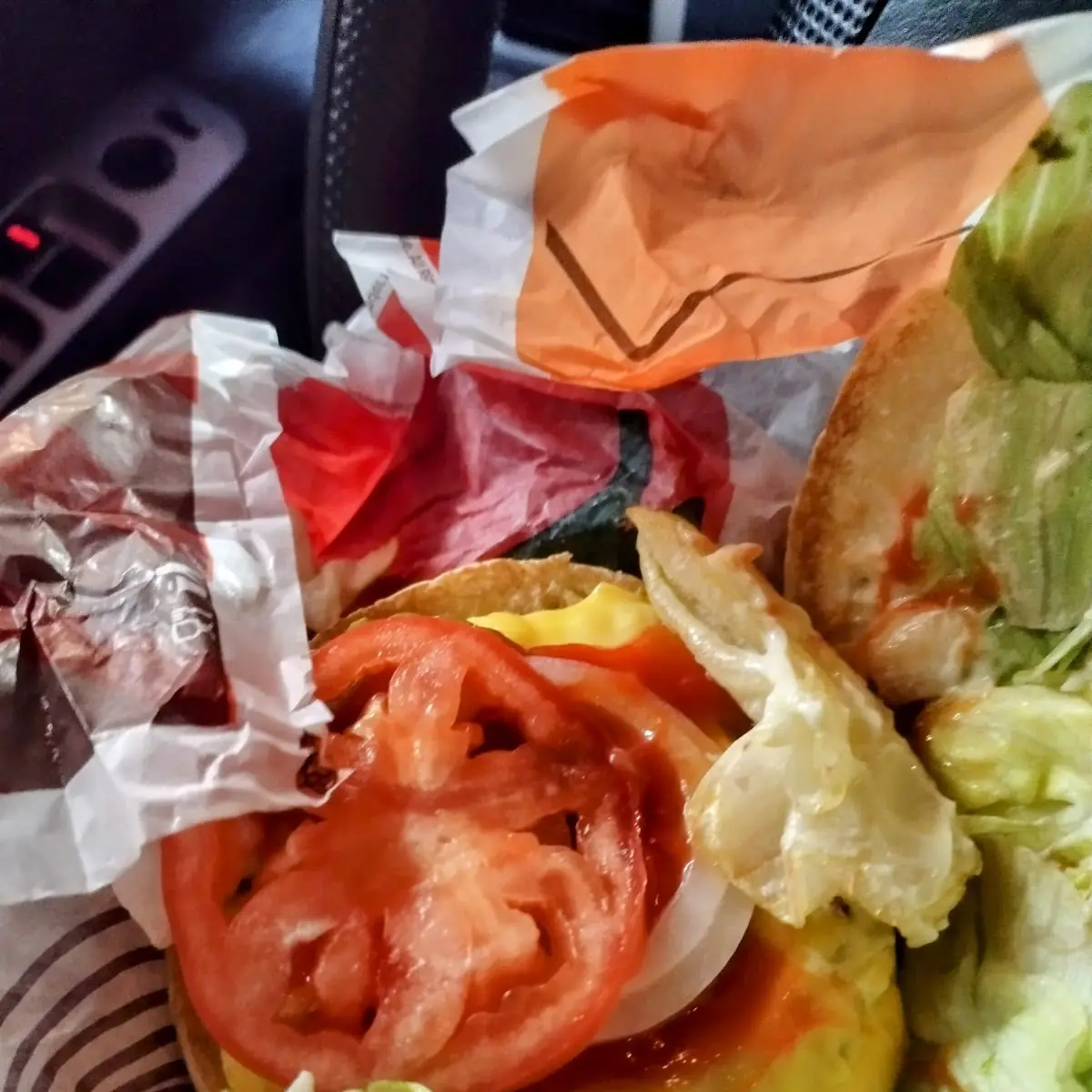Whopper Jr Cheeseburger and Fries