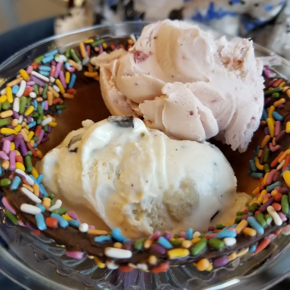 Cookie Dough and Strawberry