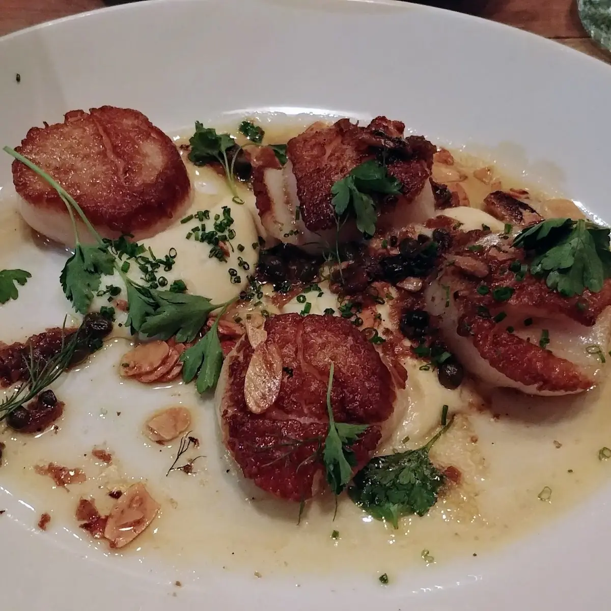 Seared Scallops