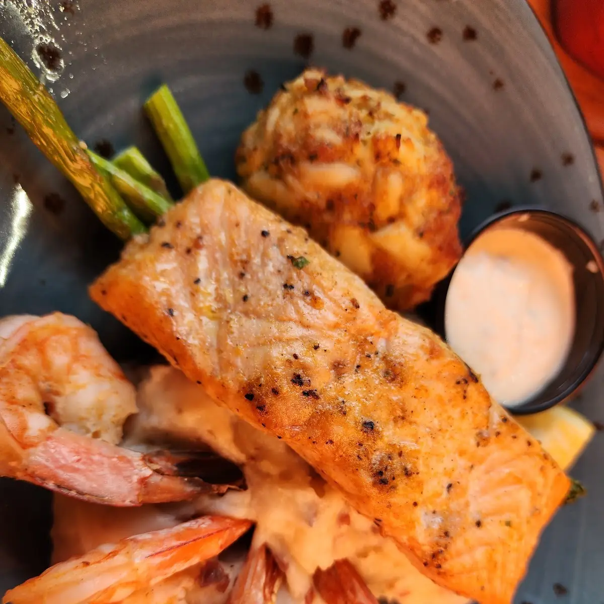 Broiled Seafood Trio