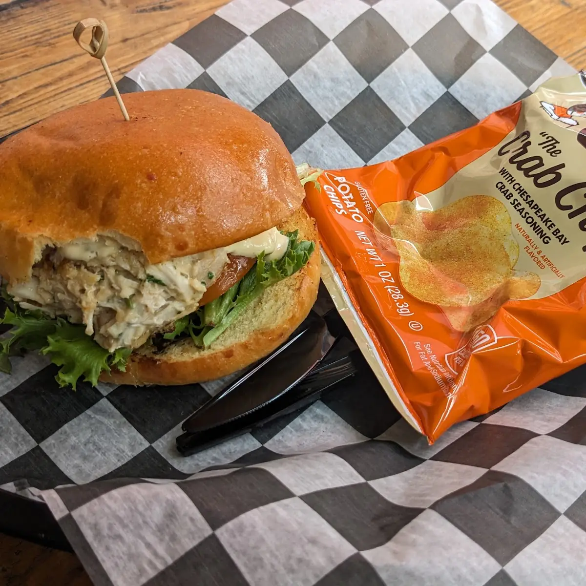 Crab Cake Sandwich