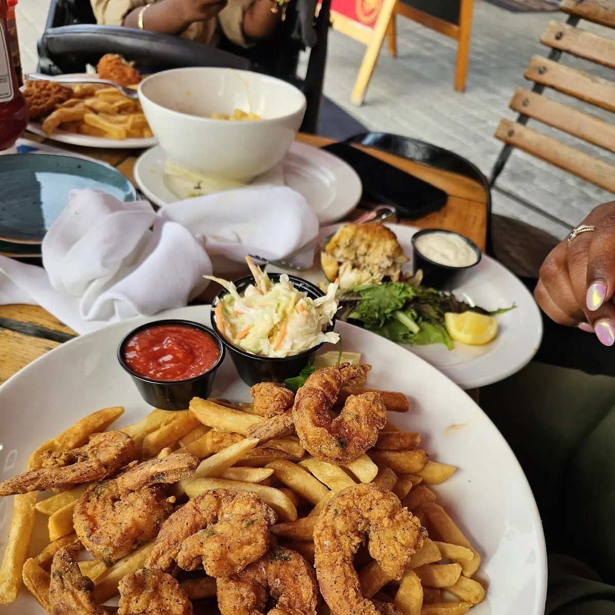Fried Seafood Trio