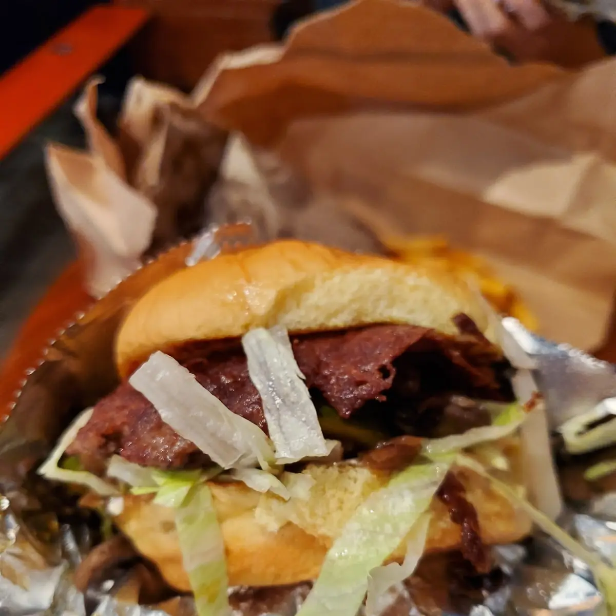 Single Patty Burger
