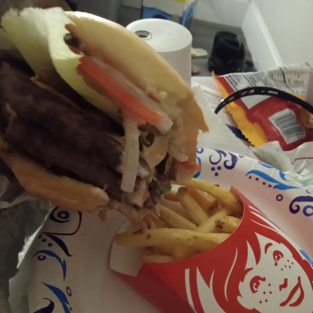 Dave's Double Cheeseburger Combo