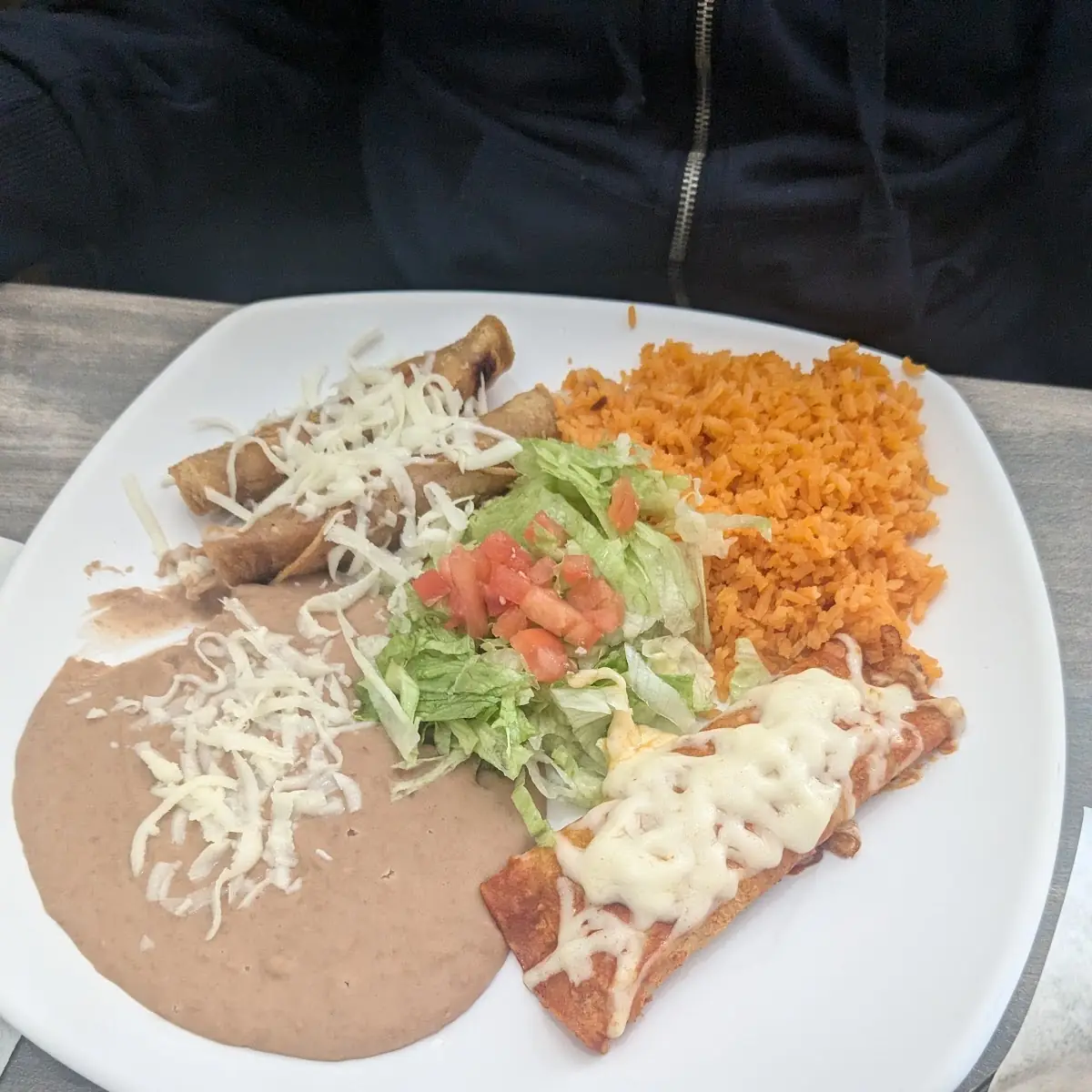 Flautas and Quesadilla Combo