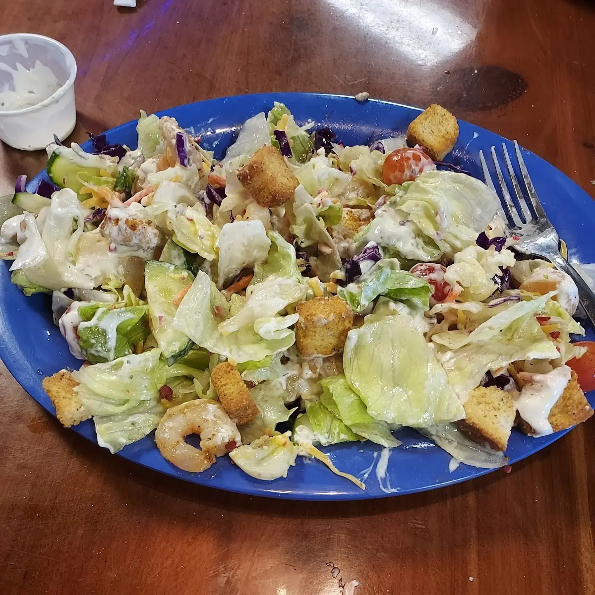 Grilled Shrimp Salad