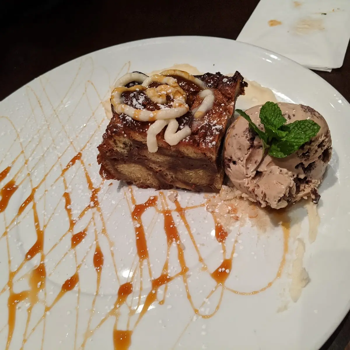 Cinnamon Roll Bread Pudding
