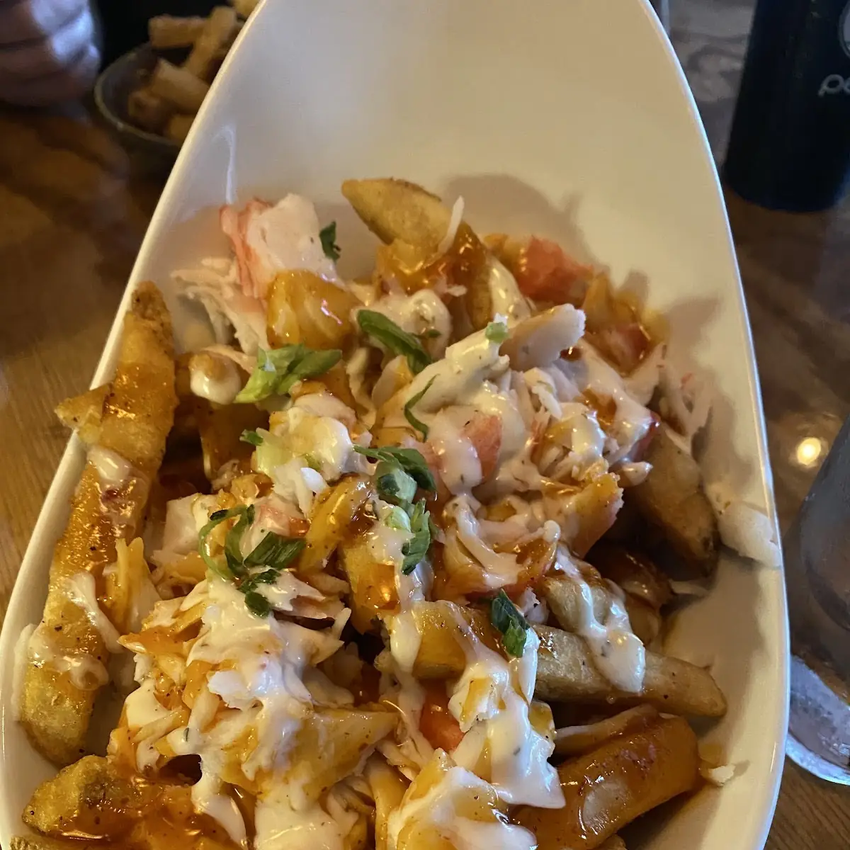 Crab Rangoon Fries