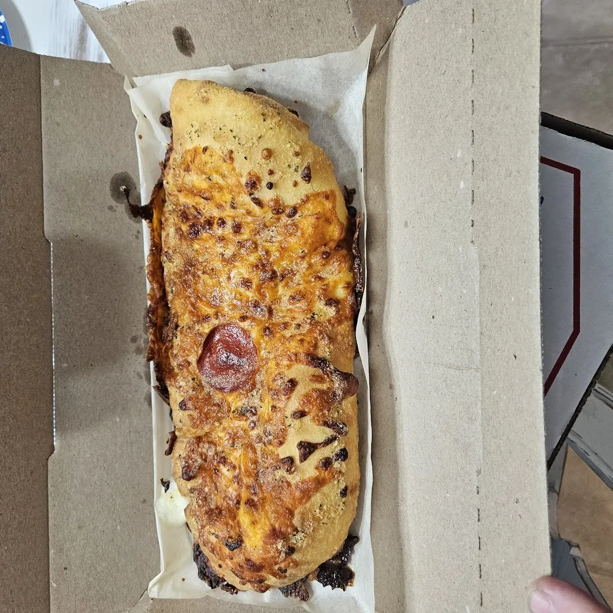 Stuffed Pepperoni Cheese Bread