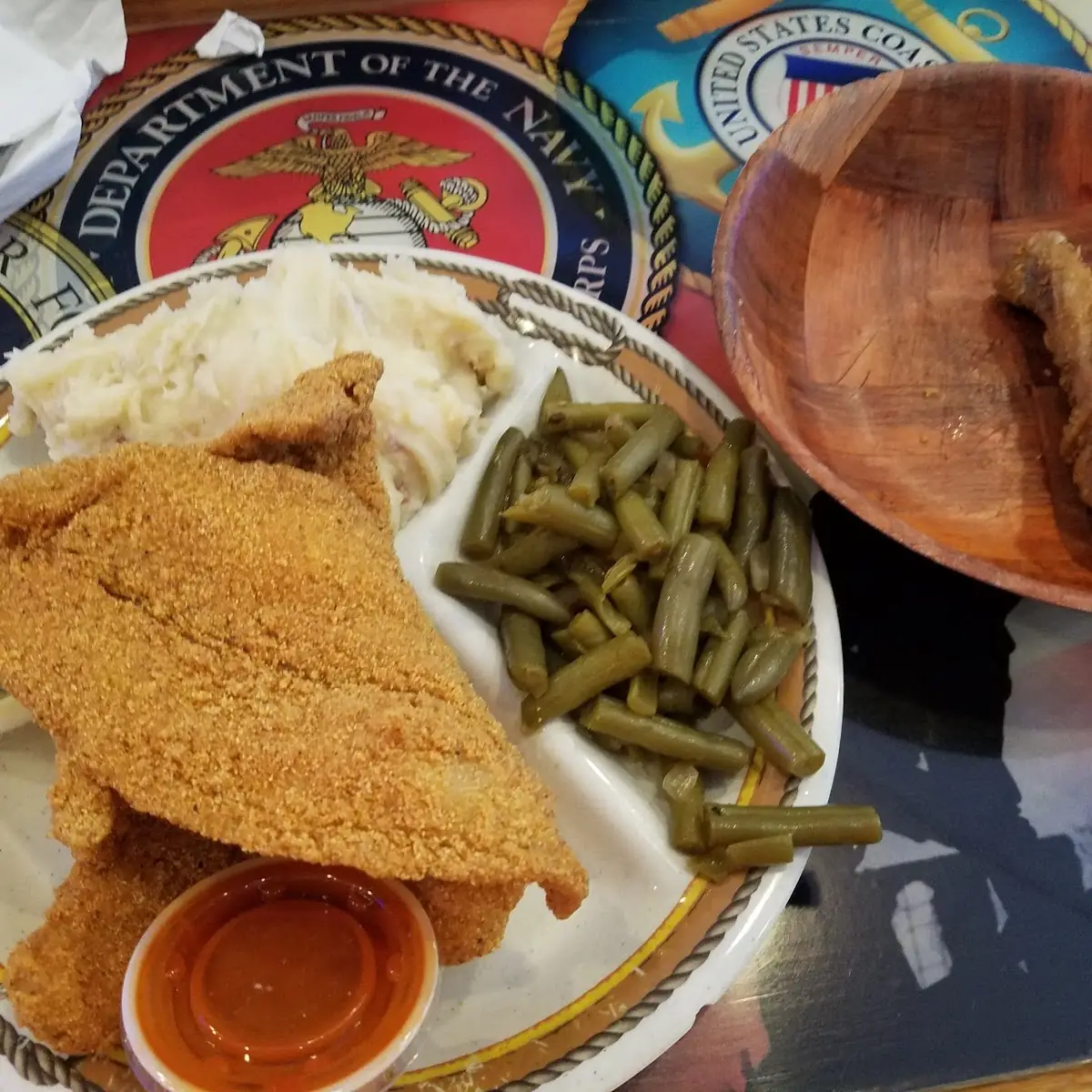 Farmed Raised Fried Fish