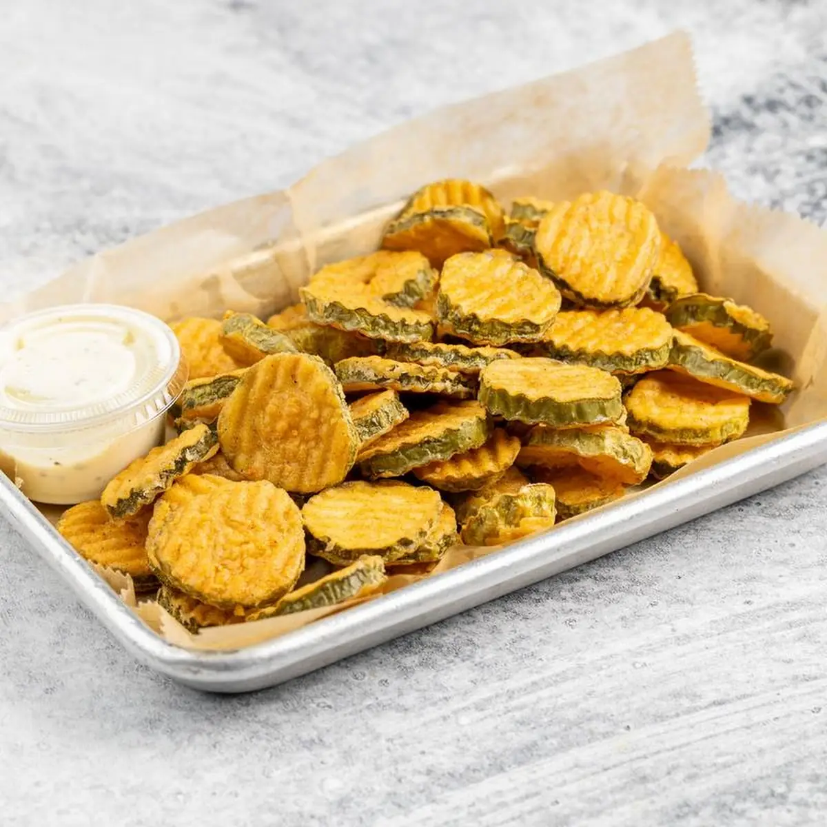 Fried Dill Pickle Chips