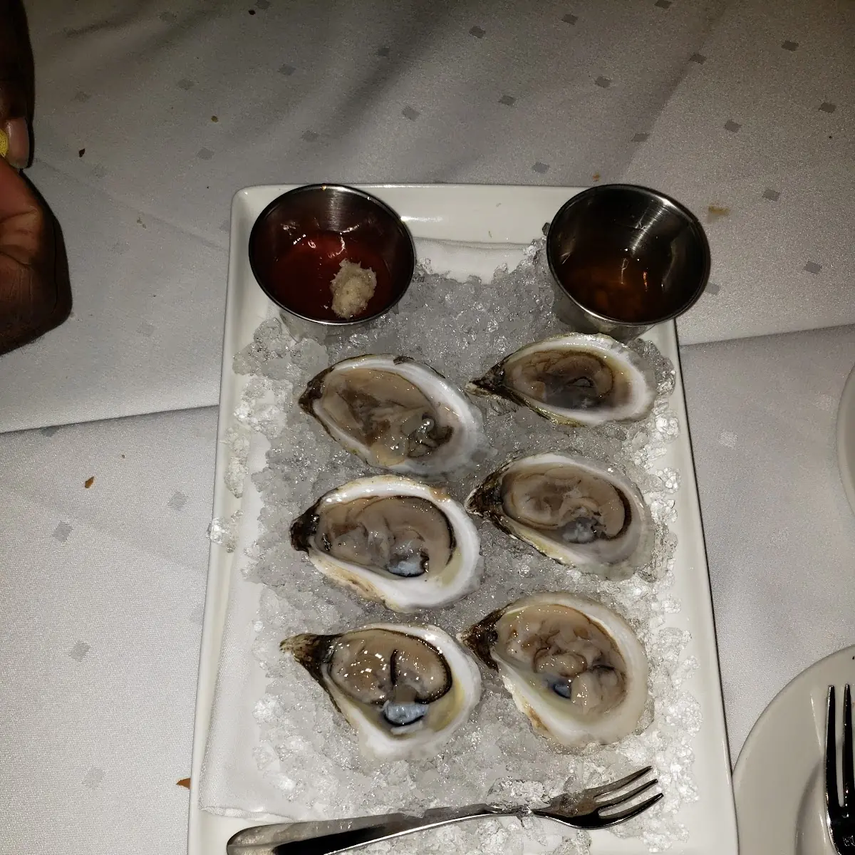 Raw Oysters on the Half Shell