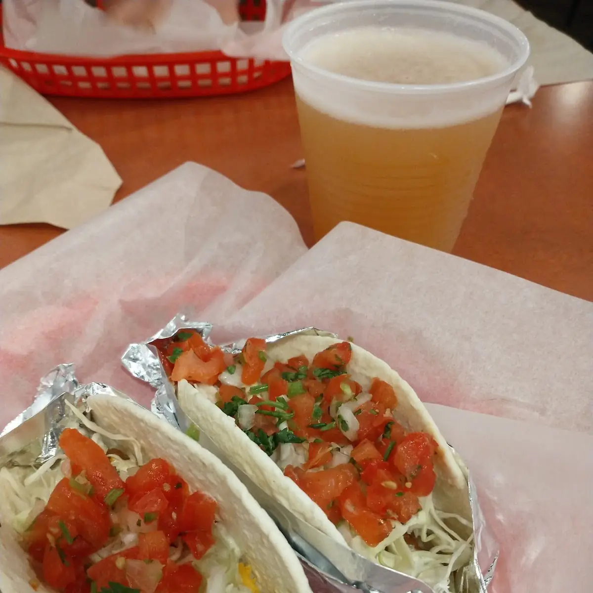 Fish Tacos and Beer