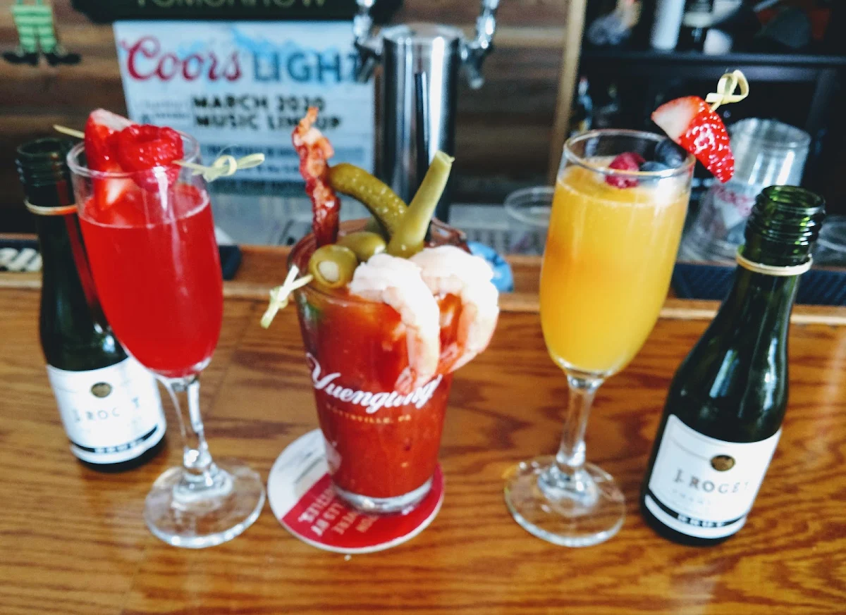 Bloody Mary Bubbly Bar