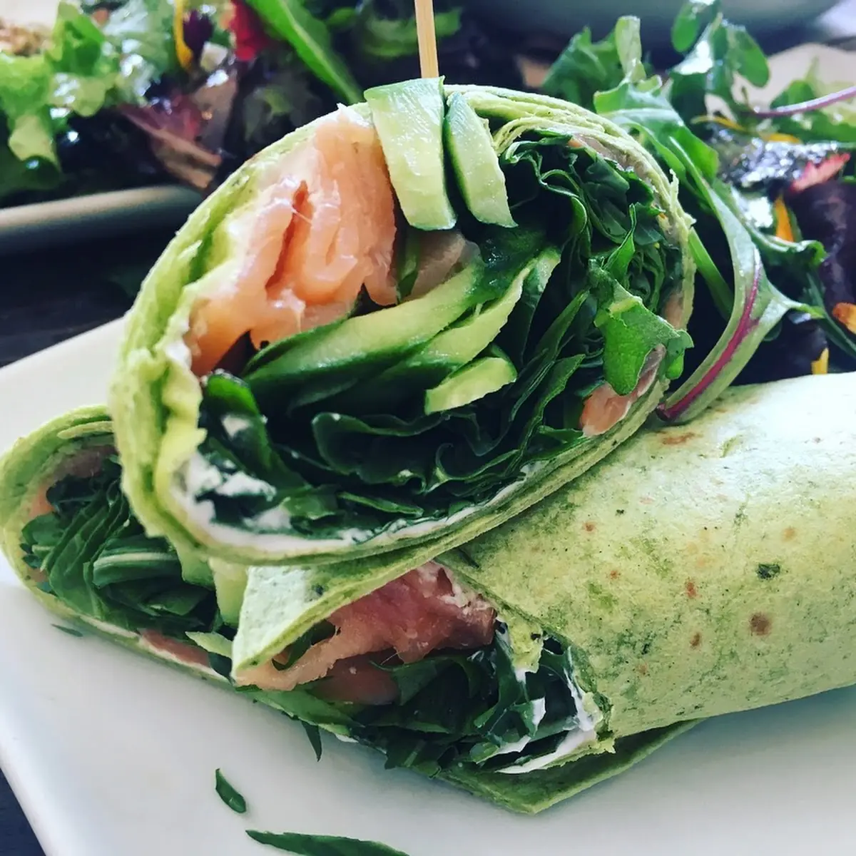 Smoked Salmon Wrap