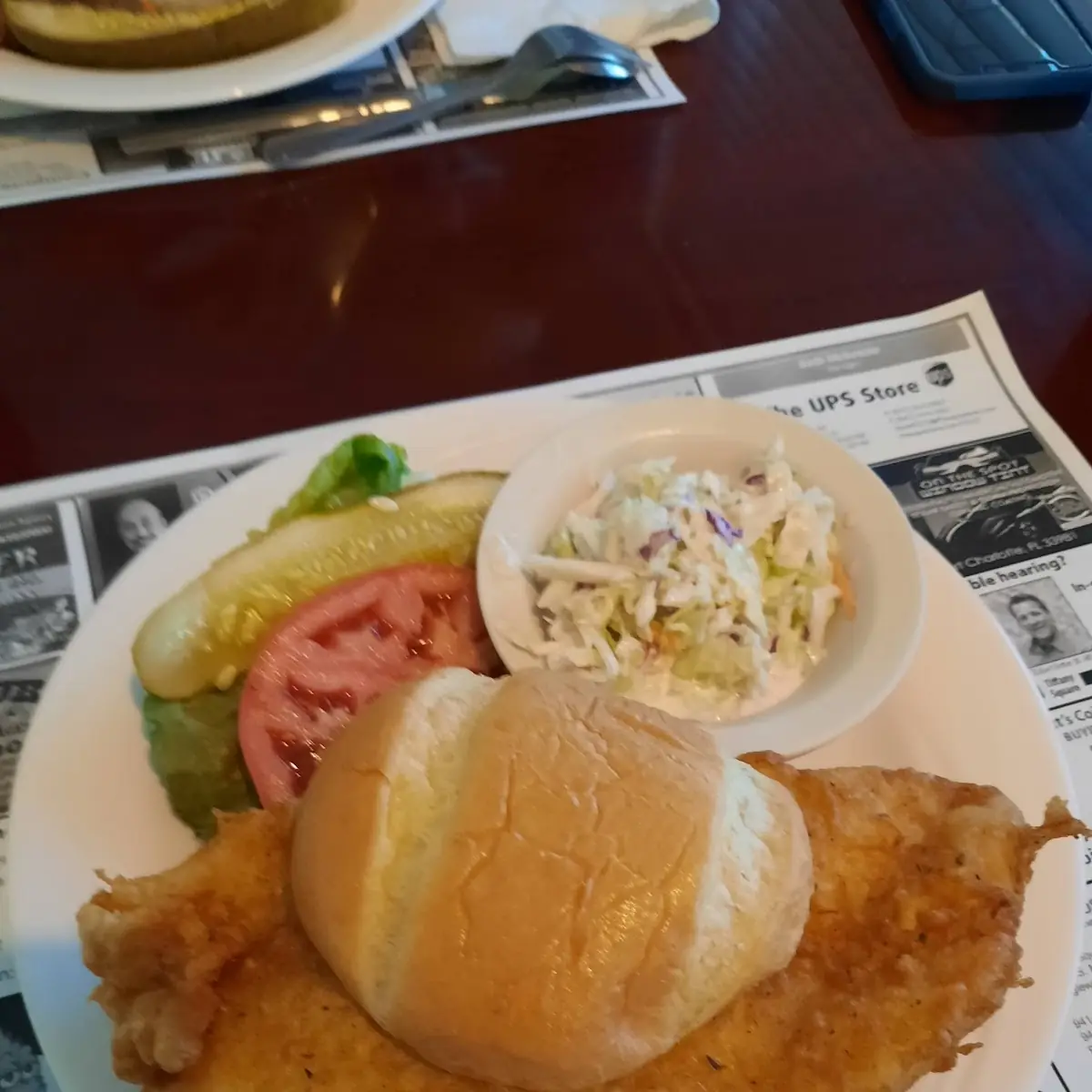 Fried Fish Sandwich