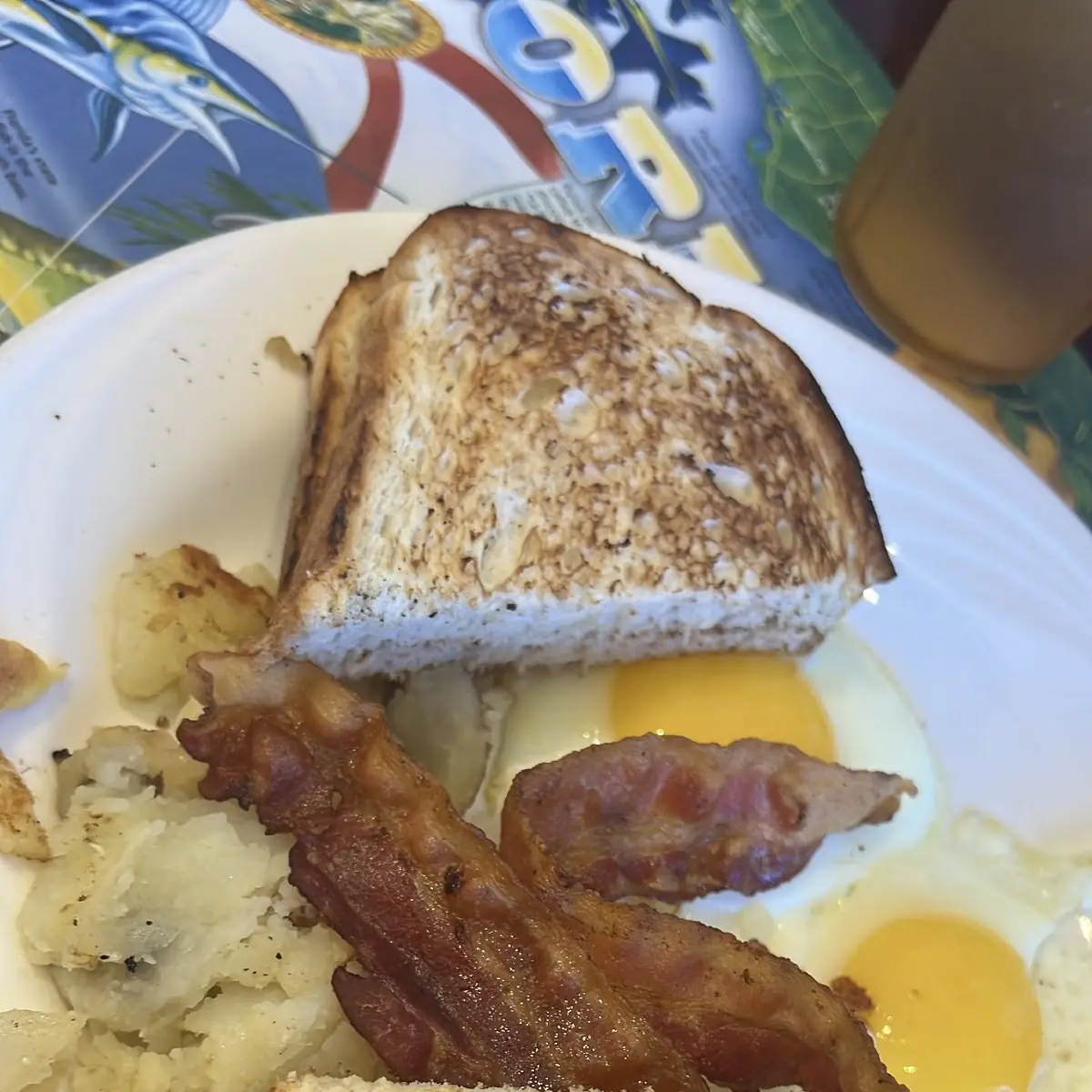 Two Eggs with Meat Choice