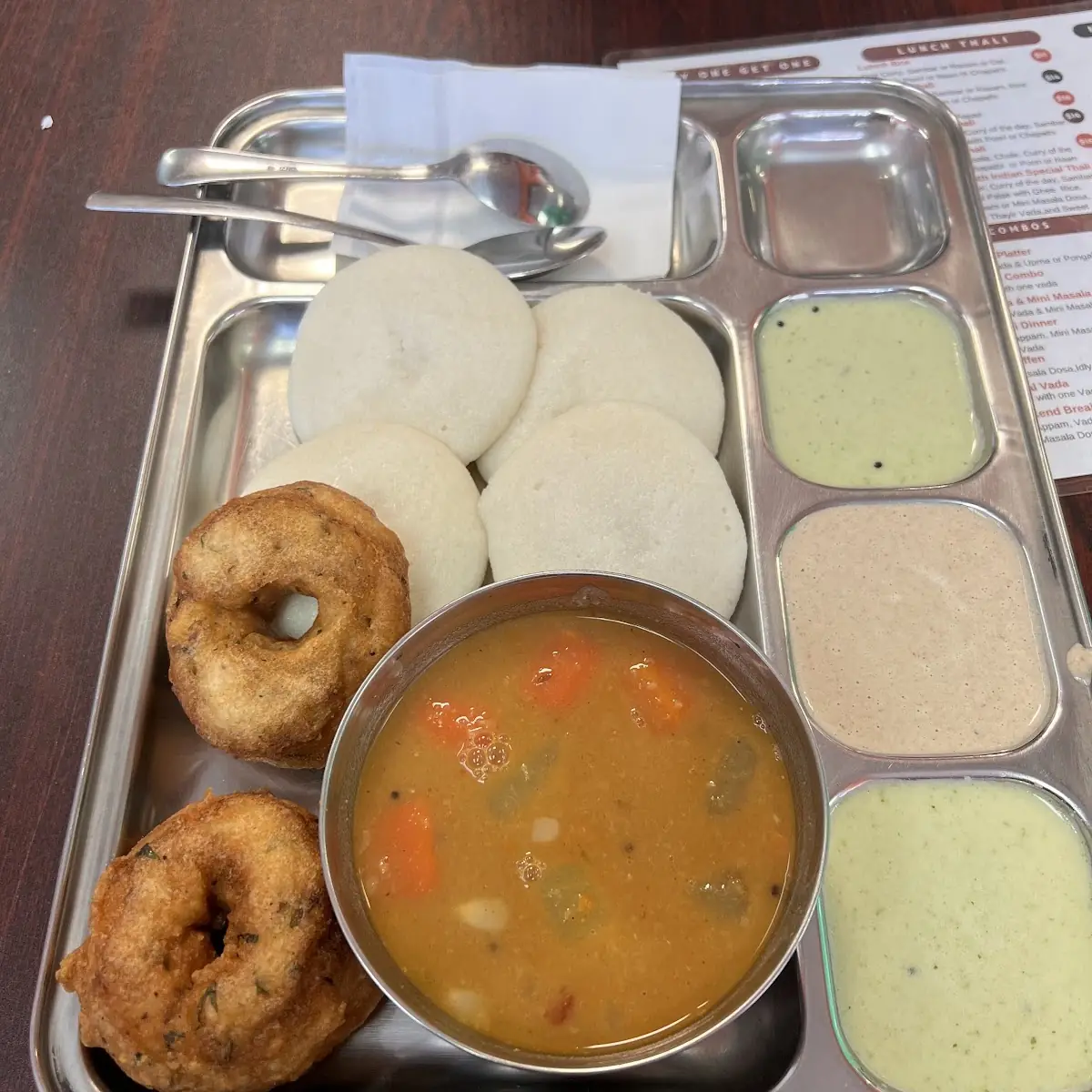 Idly Vada Sambar