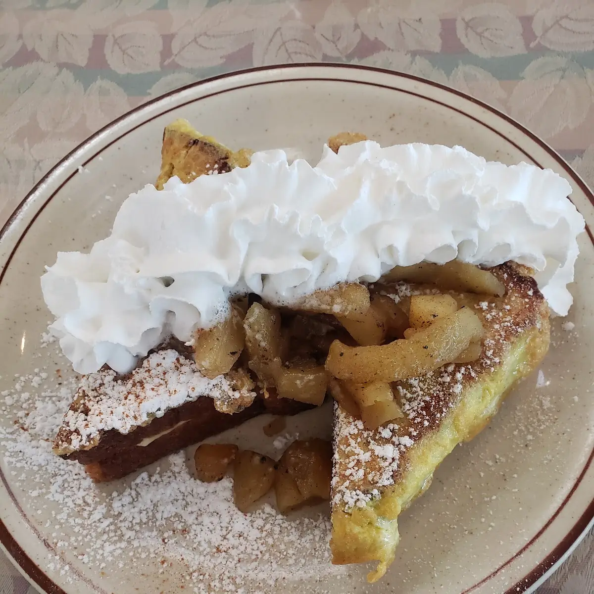 Apple Stuffed French Toast