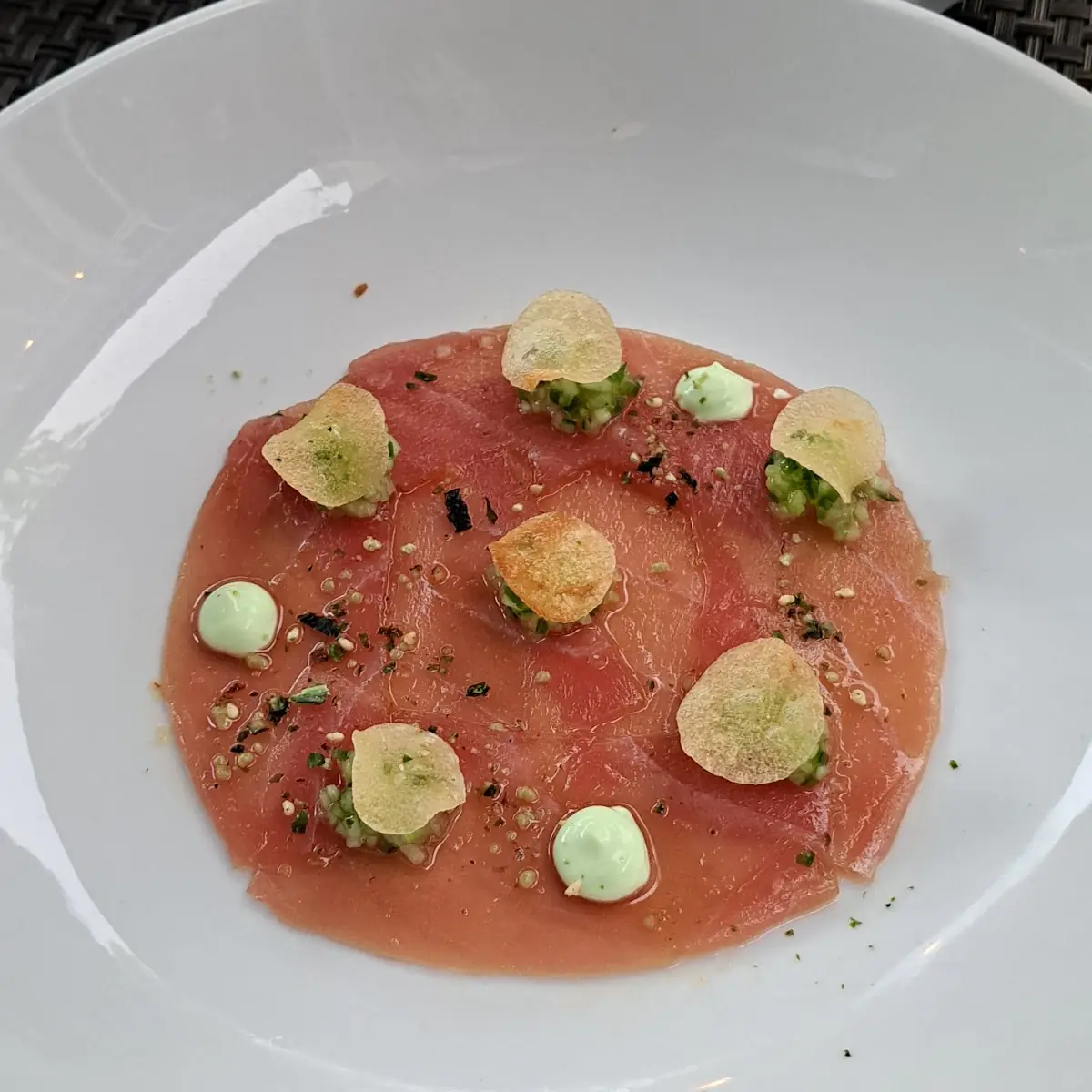 Tuna Carpaccio