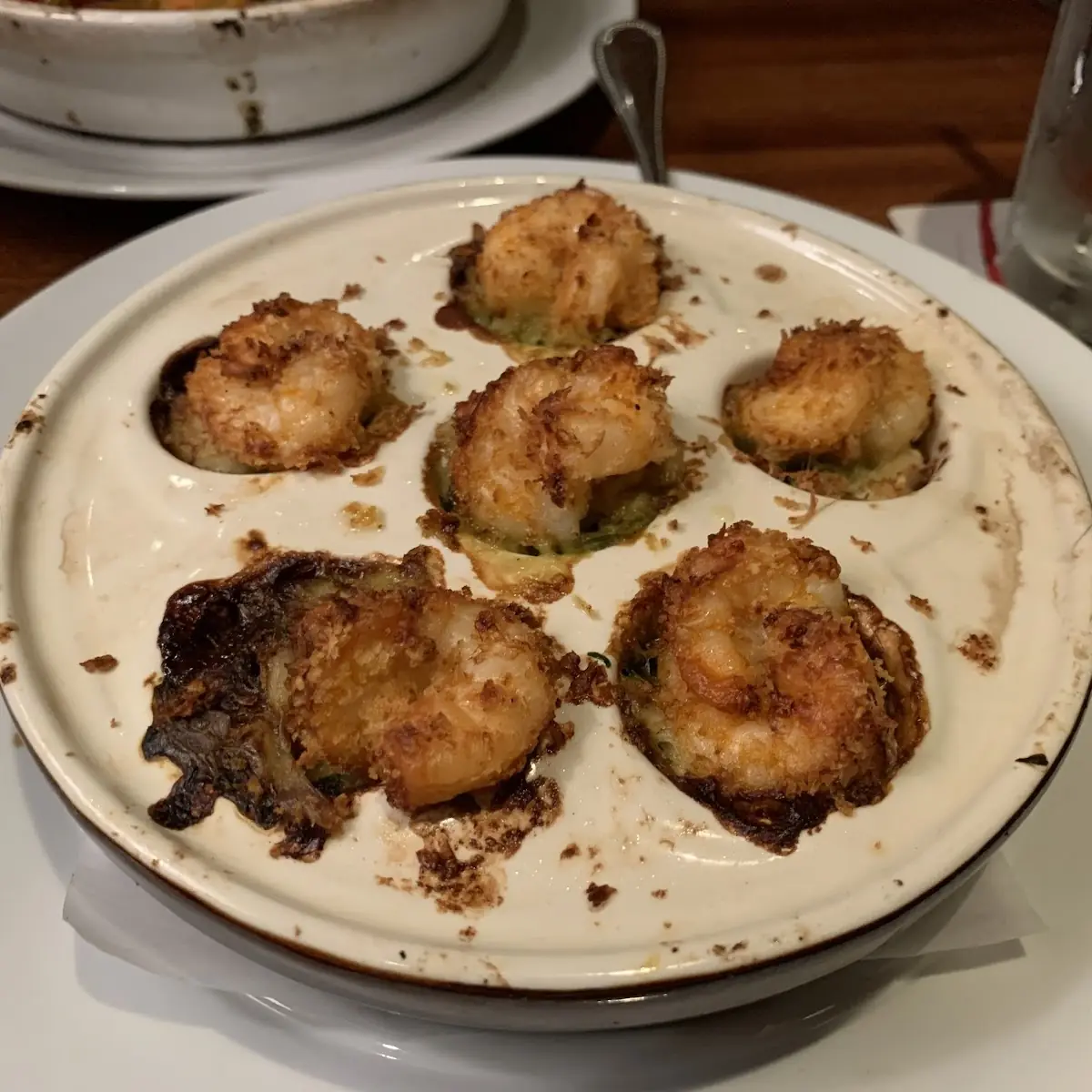 Lump Crab and Shrimp-Stuffed Mushrooms