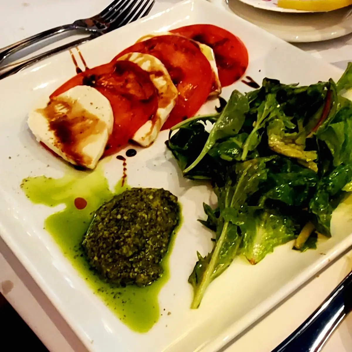 Tomato Mozzarella and Basil