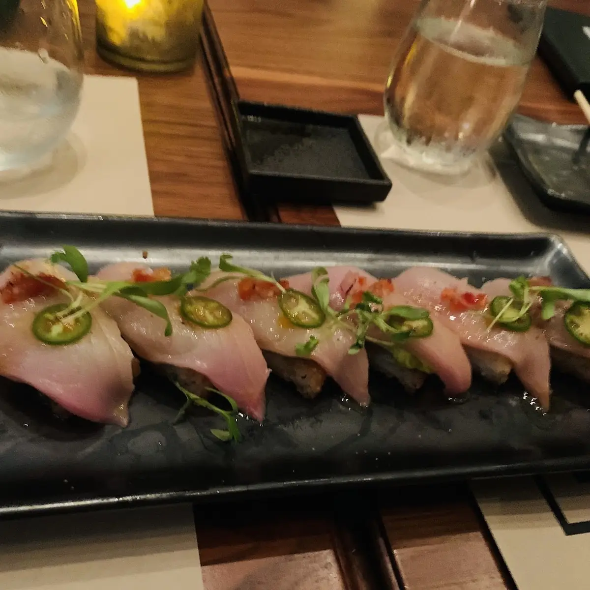 Yellowtail Jalapeño Crispy Rice