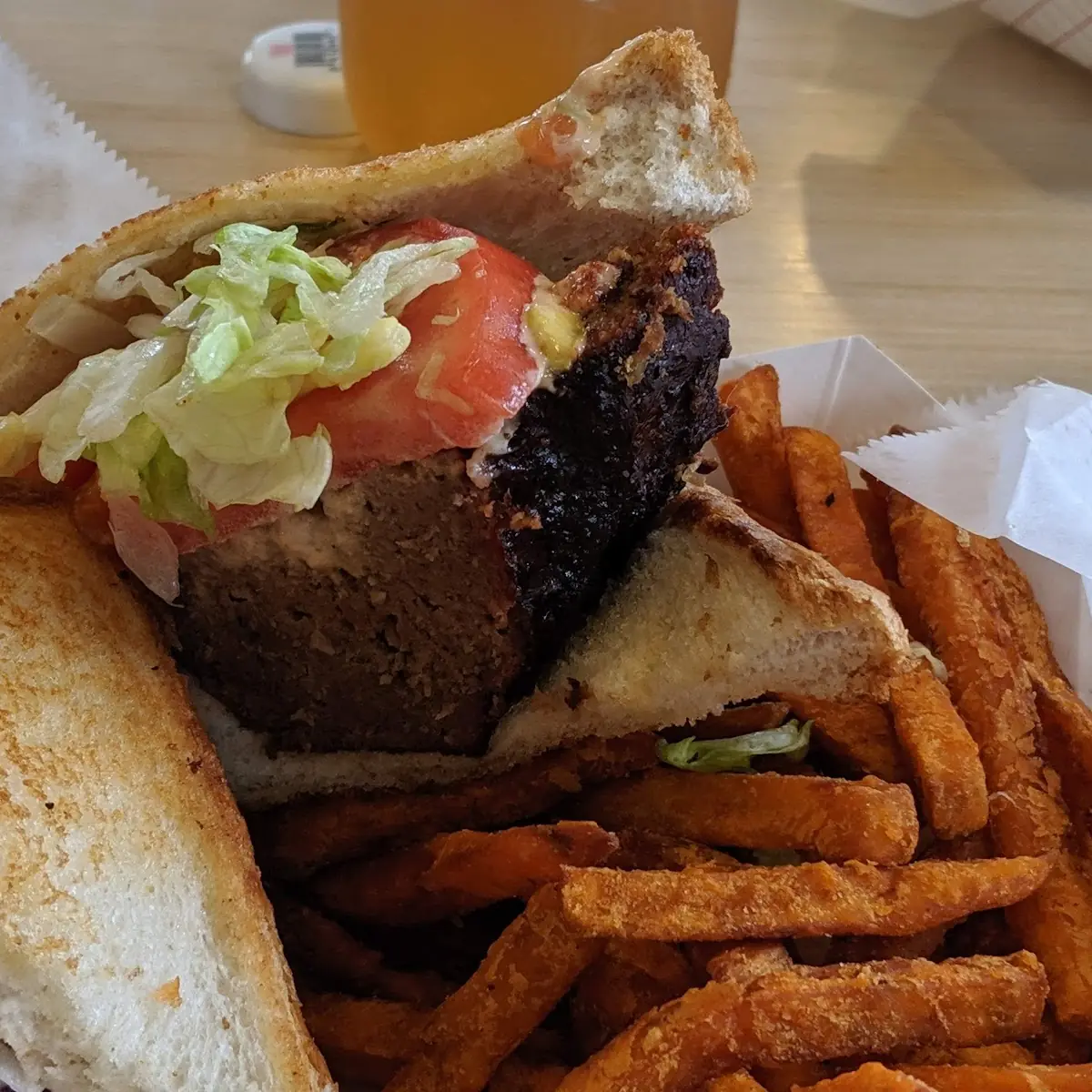 Smoked Meatloaf Sandwich