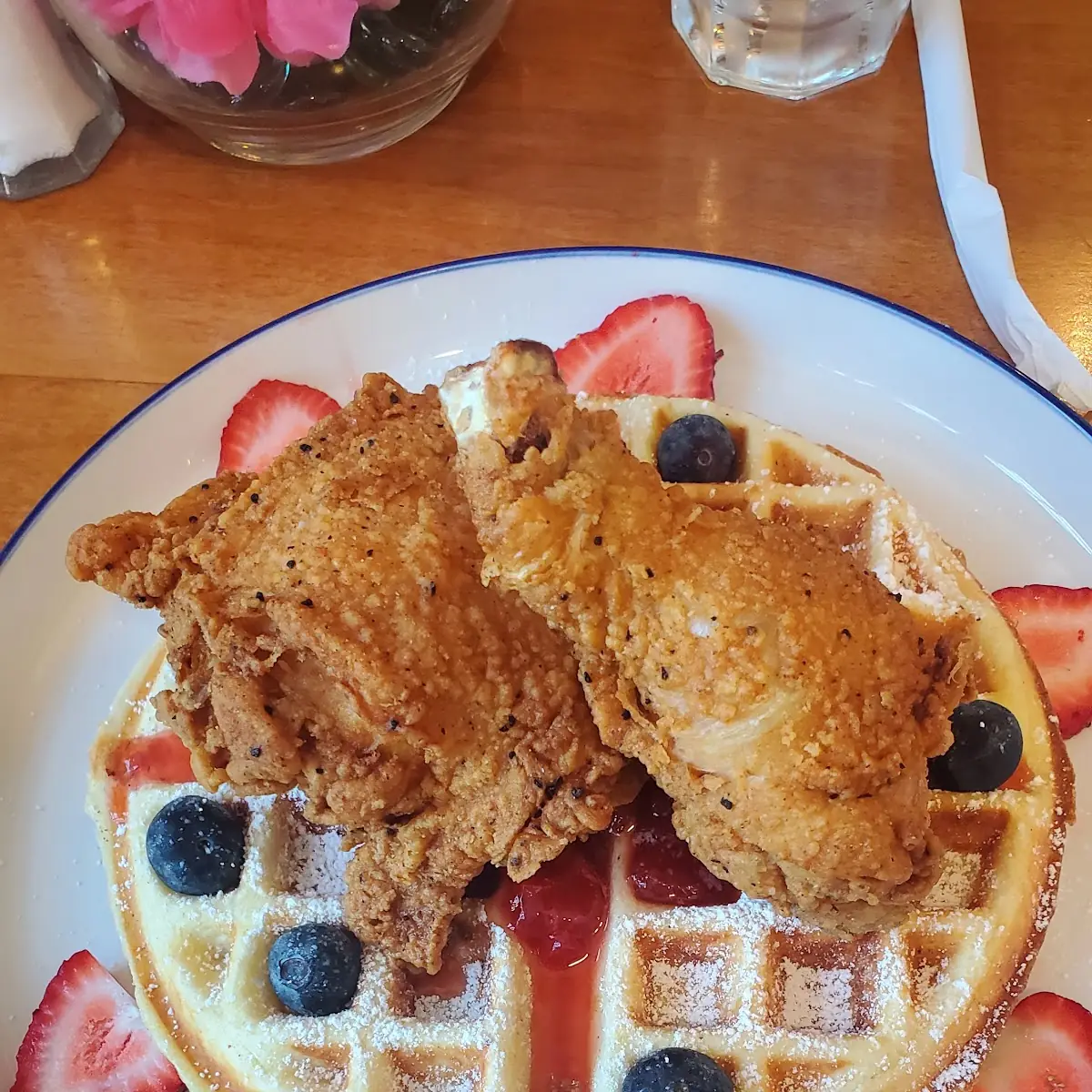 Chicken and Waffles