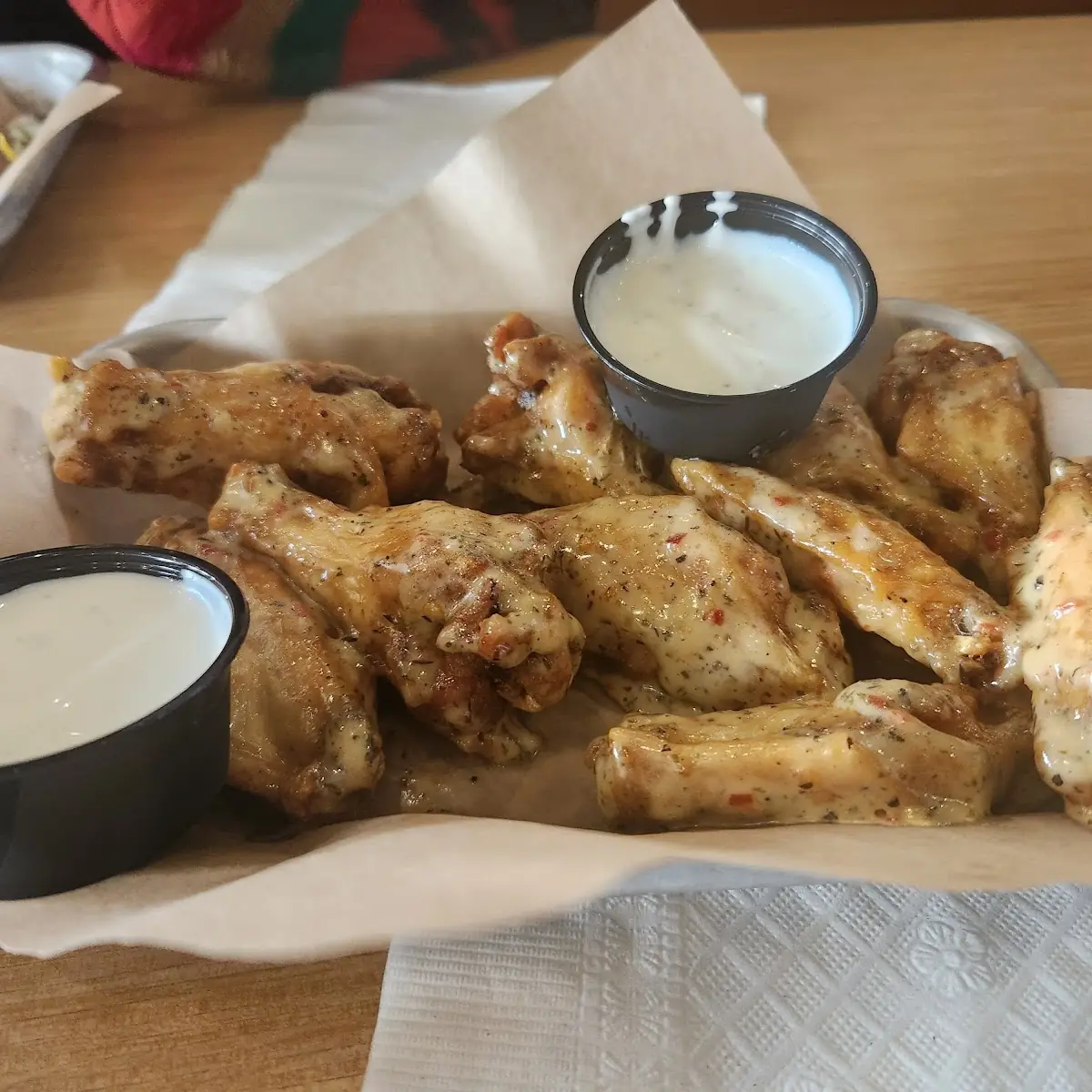 Parmesan Garlic Parmesan Wings