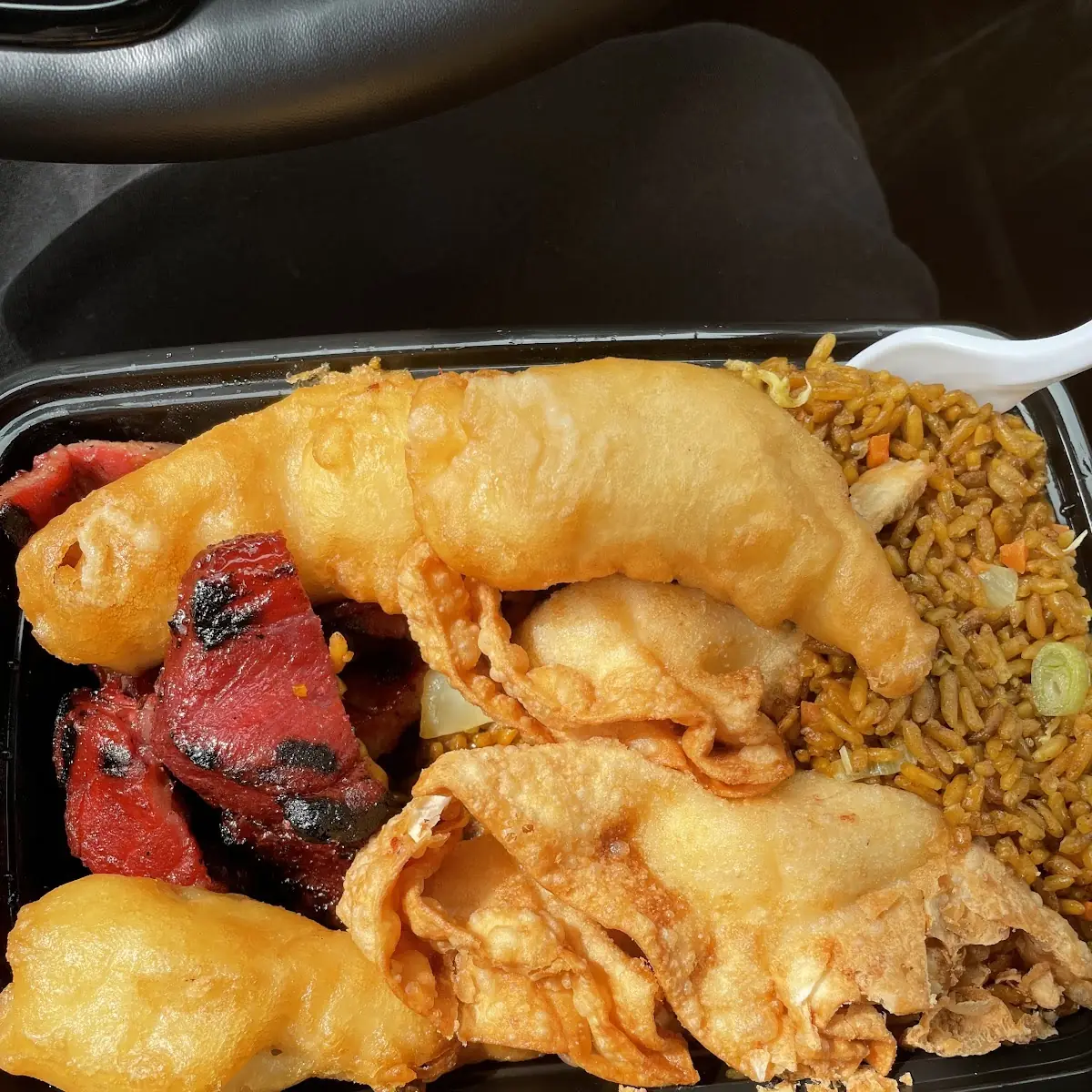 Spare Ribs and Vegetable Fried Rice
